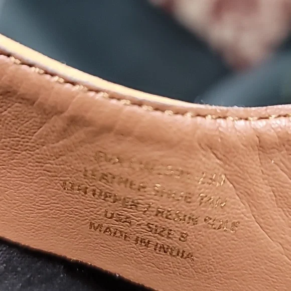 💥CREVO Eva Leather Tan Ankle Boot Block Heel Shooties🍹 Womens Size 8 - Picture 7 of 9